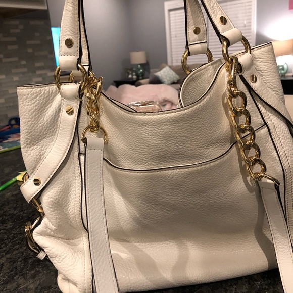 Michael Kors pebbled led leather satchel - Picture 2 of 4